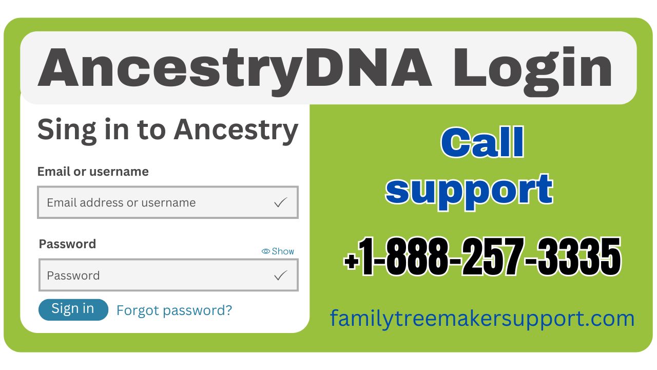Login Ancestrydna Account